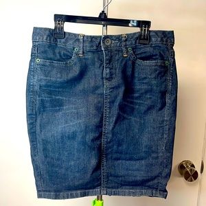 Converse, jean skirt, Size 25